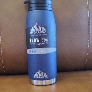 Hydrapeak Flow 32oz Blue Stainless Steel Bottle